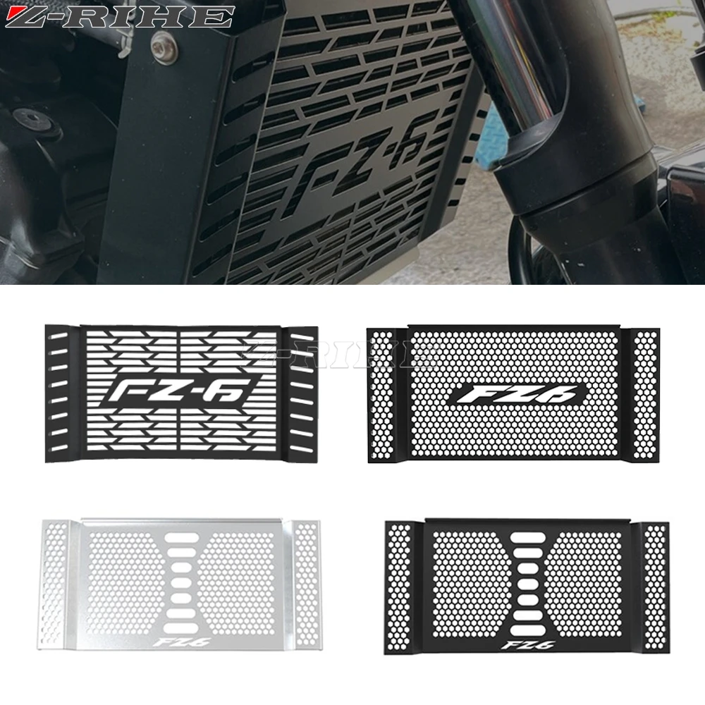 Motorcycle For Yamaha FZ6 FAZER 600 FZ6S FZ6N FZ6 S/N FAZER600 2004 2005 2006 Radiator Guard Protector Grille Cover Accessories