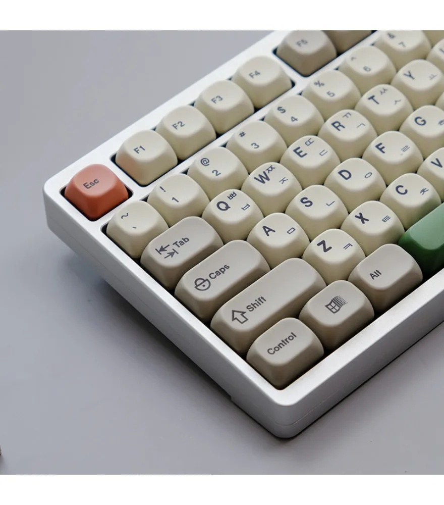 

Retro style MOA/KOA keycaps Korean phonetic PBT hot sublimation mechanical keyboard 139 small full set