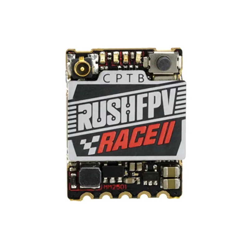 RUSHFPV TANK RACE II RACE 2 5.8G 48CH PitMode 25mW 100mW 200mW Max قابل للتعديل SmartAudio FPV VTX لطائرة بدون طيار FPV