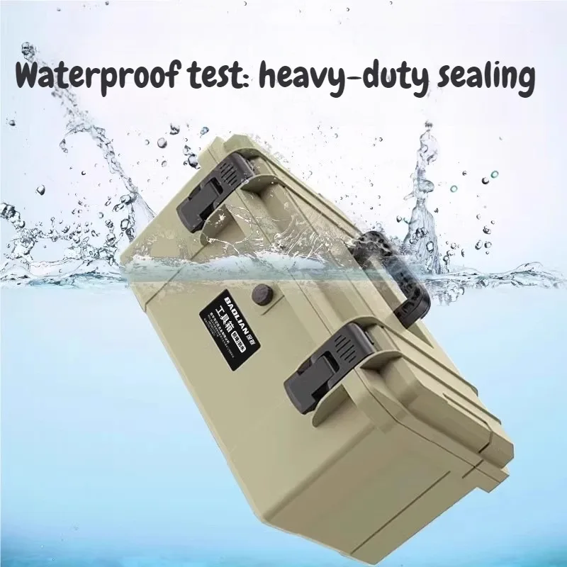 Outdoor Camping Tool Case Portable Waterproof Tool Box Car Storage Hardware Storage Boxes Shock-resistant Tools Packagings