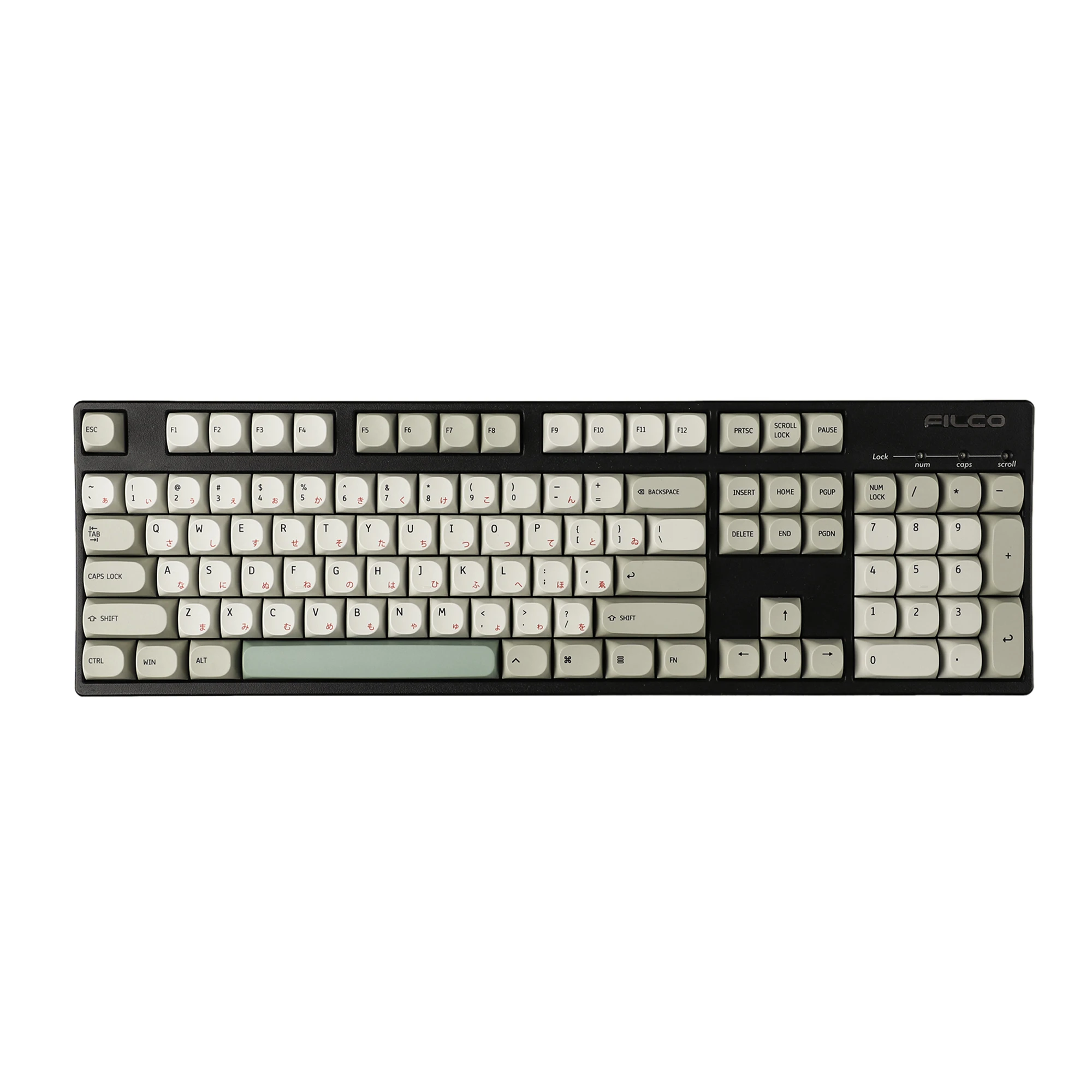 Imagem -03 - Retro Pbt Japonês e Coreano Keycaps Estilo Mac Teclado Mecânico mx Filco 104 Tkl 61 68 75 84 96 104 ma Dye Sub 9009 132