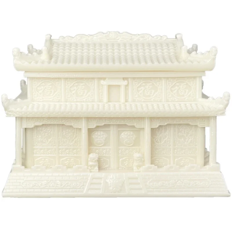 Moisture-proof Box Jade Crystal Carving