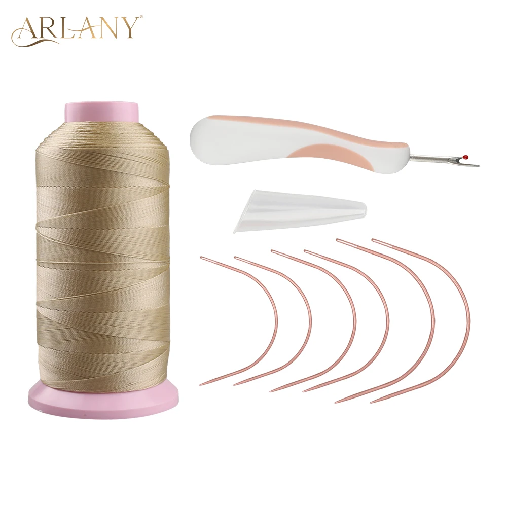 Nylon Weaving Thread For Sewing Lace Front Wig Hair Extension Sewing Accessories Nylon Bonding Thread