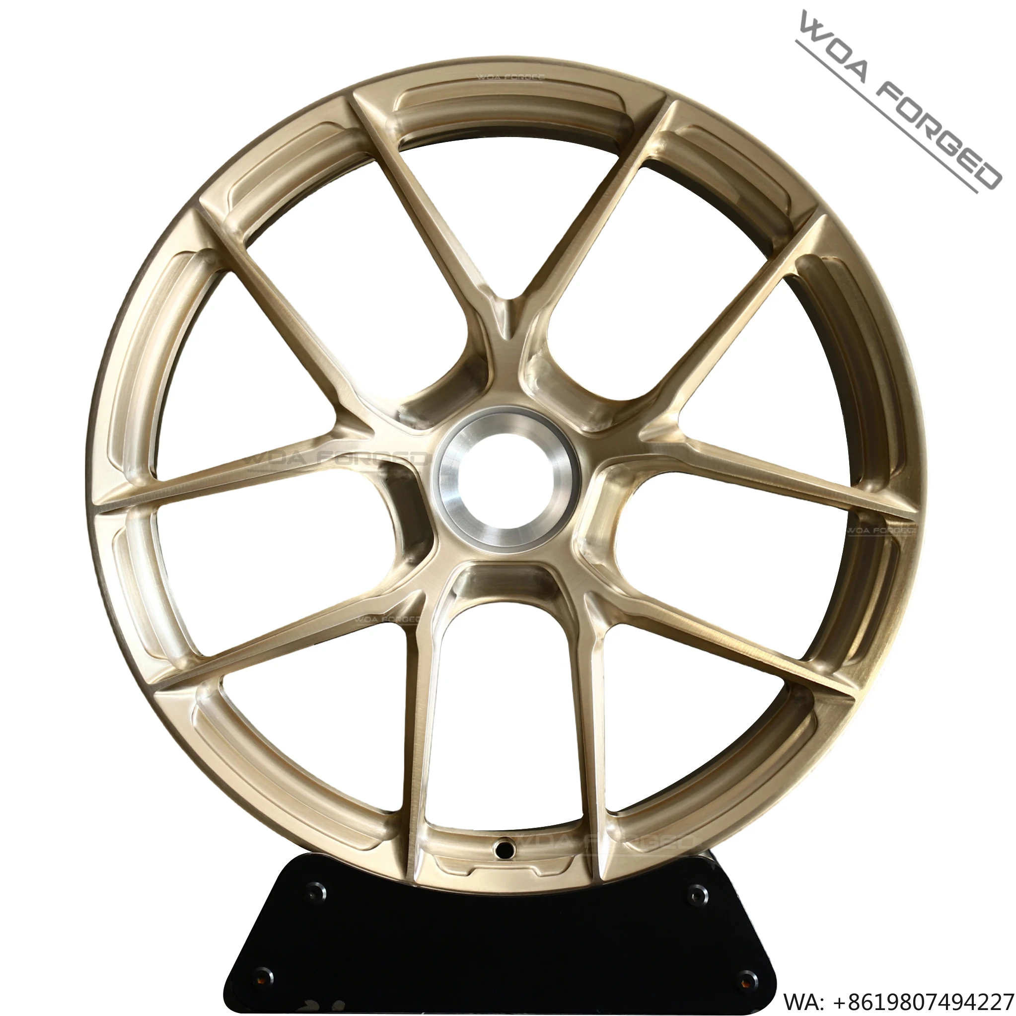 

Premium Custom Fi-R Style Center Lock Forged Wheels Deep Concave Gold Rims for 911 992 991 997 987 GTS Turbo S GT3 RS