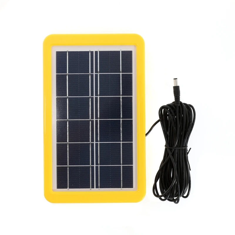 3pc/2pc Bulbs Solar Panel Camping Outdoor Lighting Kit Home DC System 4 in 1 Emergency and Mobile Phone Charger for Garden Night