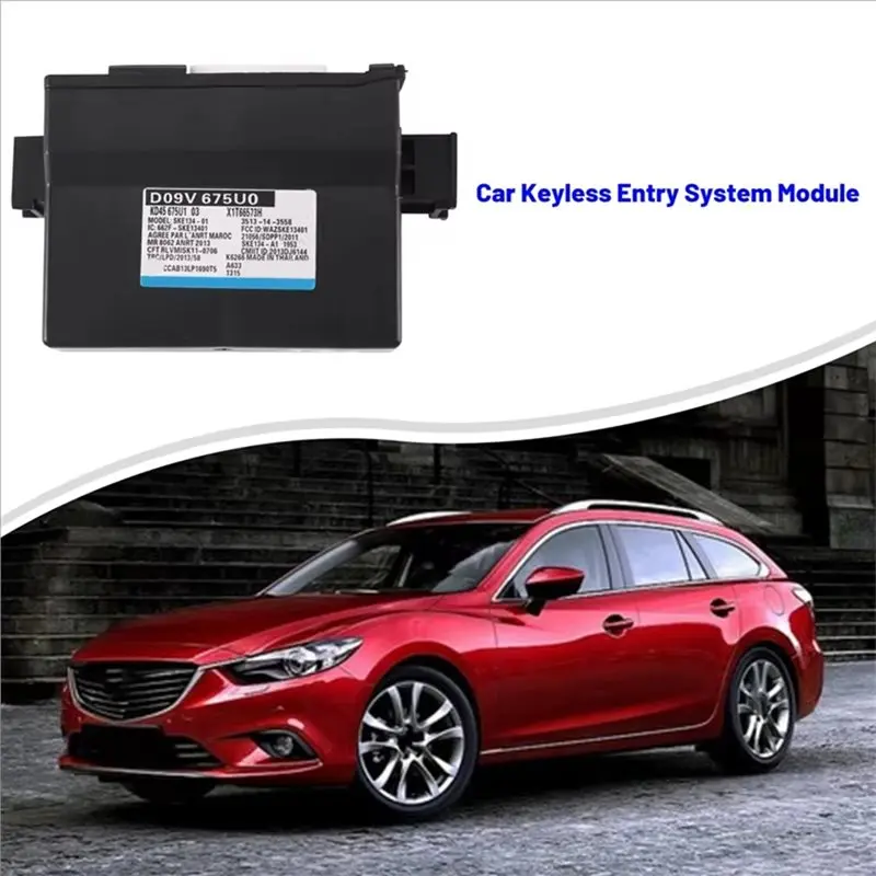 Reliable-D09V-67-5U0 Car Keyless Entry System Module Start Stop Control Unit For Mazda CX-3 CX-4 CX-5 13- 21 KE KF