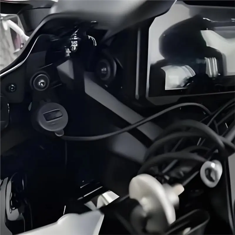 Motorcycle Fast For YZF R9 2024-2026 Motorcycle Charging Socket Adapter USB QC3.0 Converter Kit