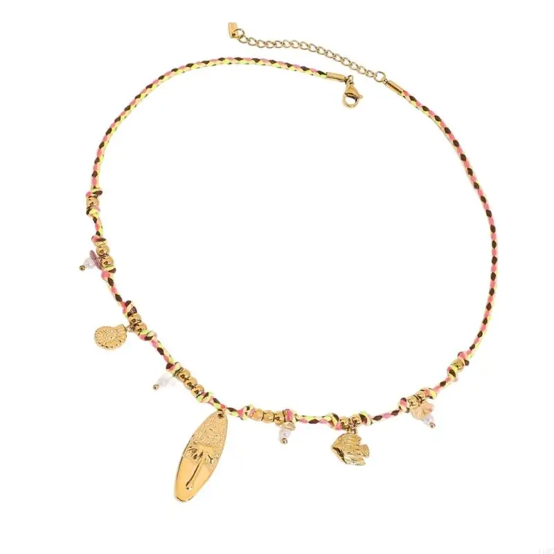 2025 New Bohemian Inspire Dacklace Necklace Charm Summer Summer Oceanics Jewelry