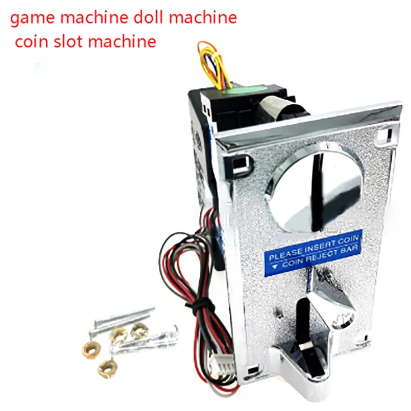 JY-100F Universal coinslot/multicoin Multi Coin Acceptor Electronic Roll Down Coin Acceptor Selector Mechanism Vending Machine