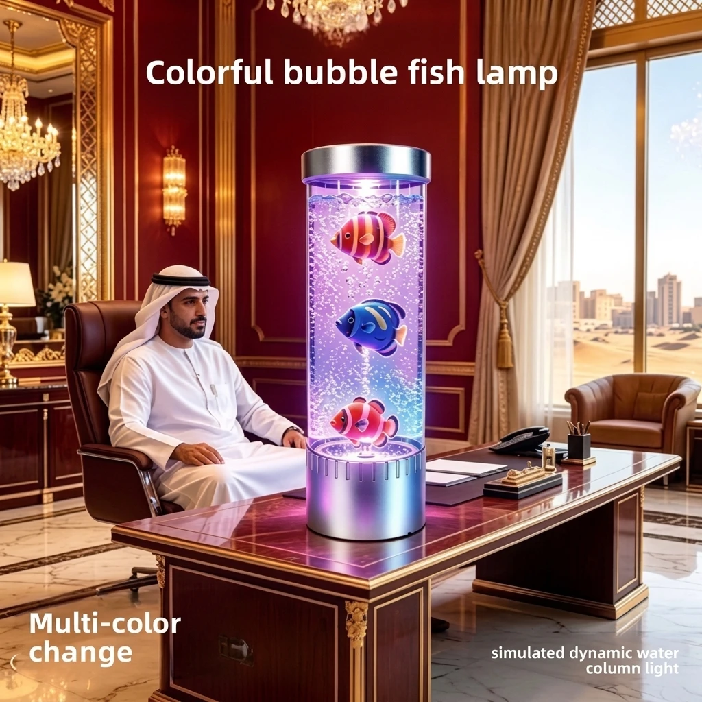 Gifts for Kids Friends Family Cool Jellyfish Lamp Night Light Home Office Bedroom Decor for Christmas Holiday Birthday Party