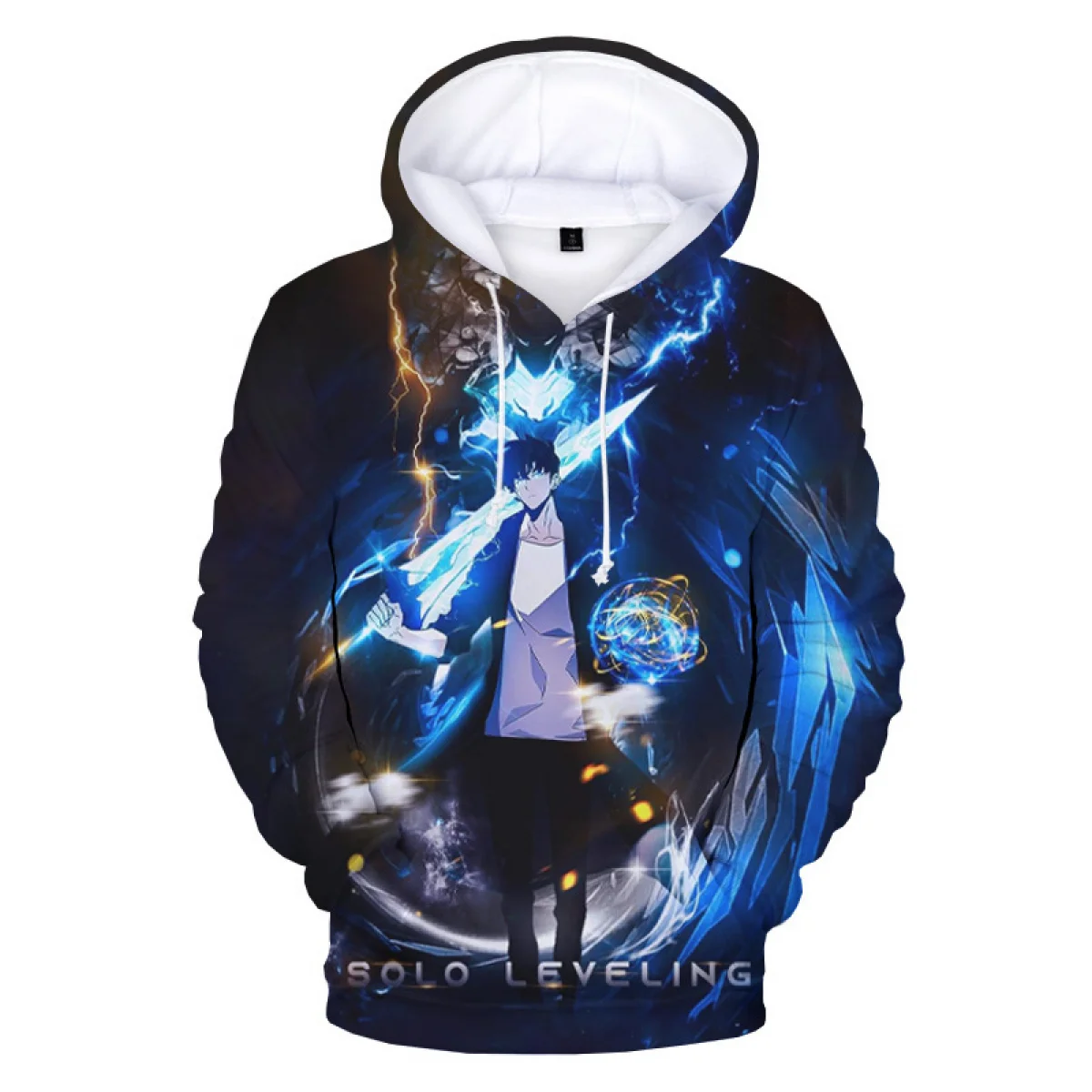 Solo Leveling Manga Anime Hooded Sweatshirt Hoodie for Men Women