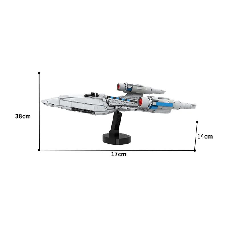 Blocs de construction, Star Trek, vaisseau spatial Protosta, assemblage de jouets pour enfants en cadeaux