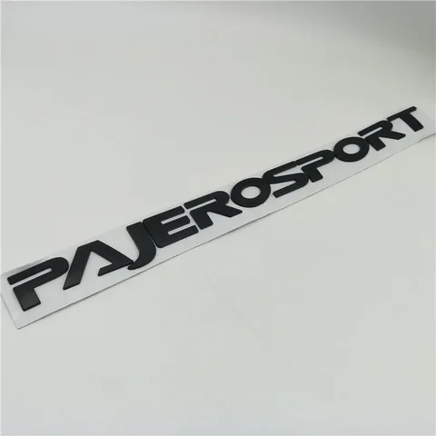 Для Pajero Sport передний капот эмблема логотип табличка значок буквы автомобильная наклейка