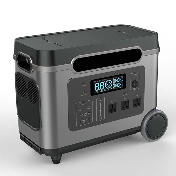 

2025 Hot Sale China Standard 1000000MAH 3000W Type-C Solar Lithium Battery Emergency Portable Power Station With Solar Panel