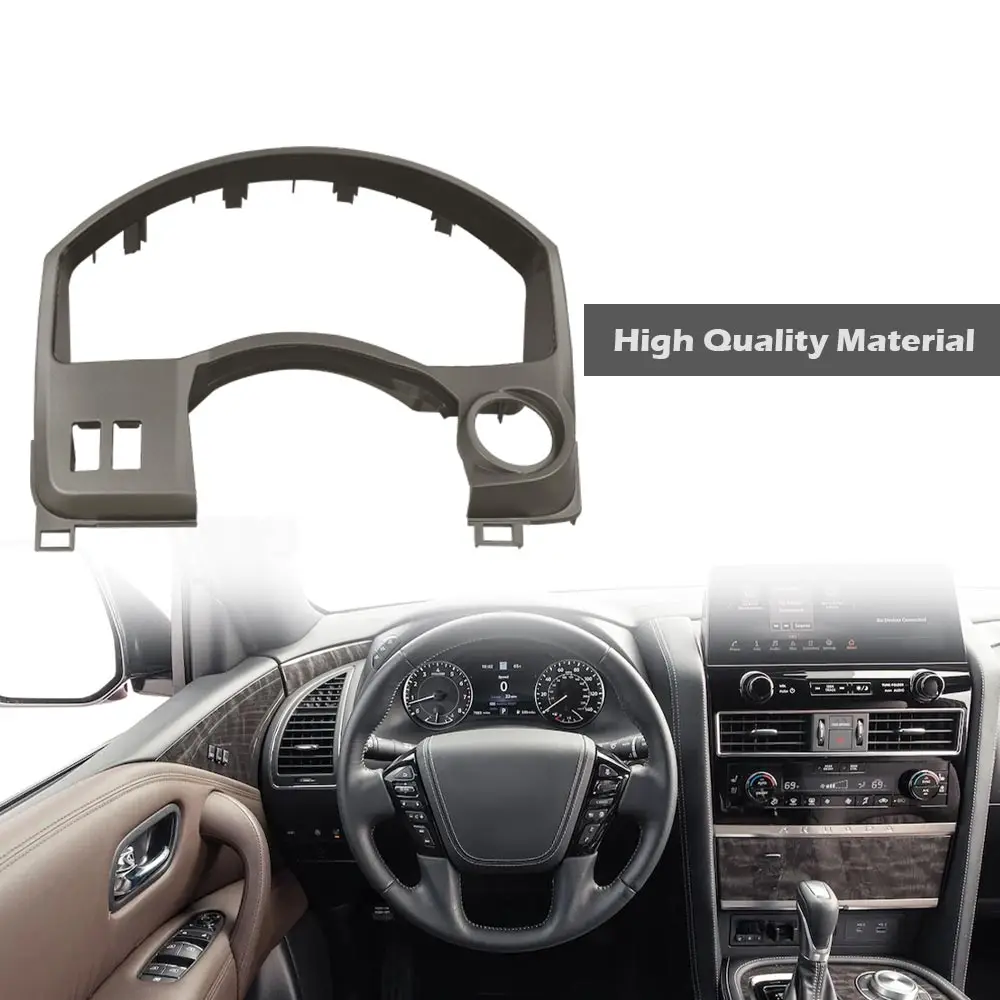 Приборная панель приборной панели, накладка, подходит для Nissan Titan 2004-2006, подходит для Nissan Armada 2004-2006, приборная панель, серая