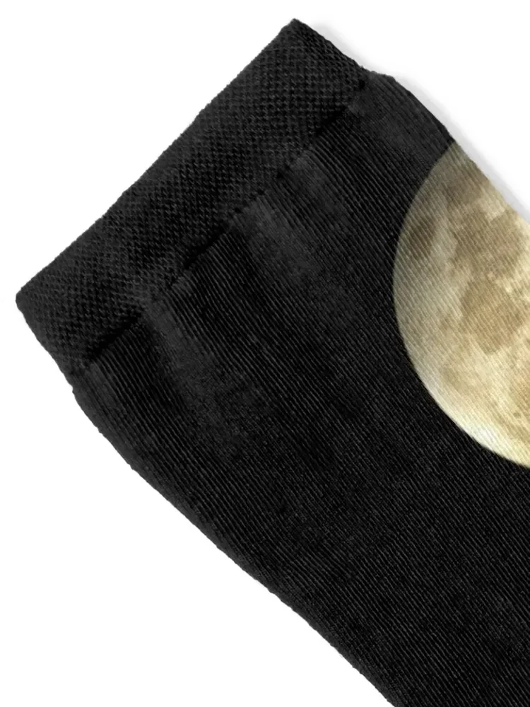 Beautiful Full moon lake reflection - bestseller Socks Soccer bright garter Antiskid soccer Men Socks Women's