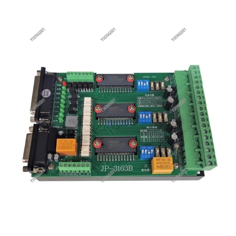 USB CNC Mach3 Carving Machine JP-3163B Triaxial Plate Drive Woodworking Engraving Kit with 42/57 Stepper Motor TB6560 3A