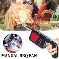 Handheld Electric BBQ Fan Air Blower Portable for Outdoor Camping Barbecue Picnic BBQ Cooking Tool Bakery Grill Accessories