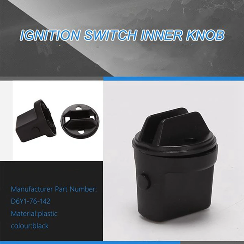 Ignition Key Knob Push Turn Switch Key Ignition Knob Set For Keyless Entry Mazda Speed 6 CX7 CX9 Replace D461-66-141A-02