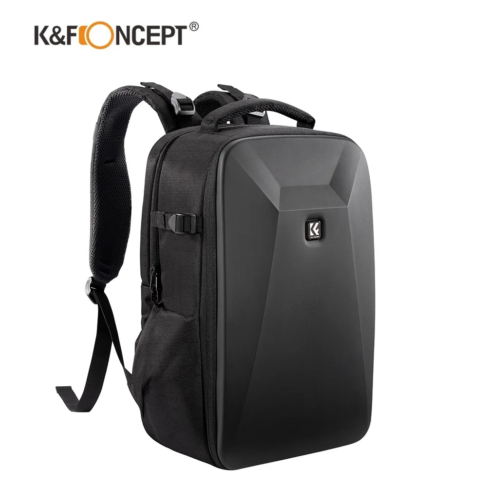 K&F Concept Backpack 22L Camera Bag Photography Accessories Bag Waterproof Hardshell Can Carry A Portable Tripod