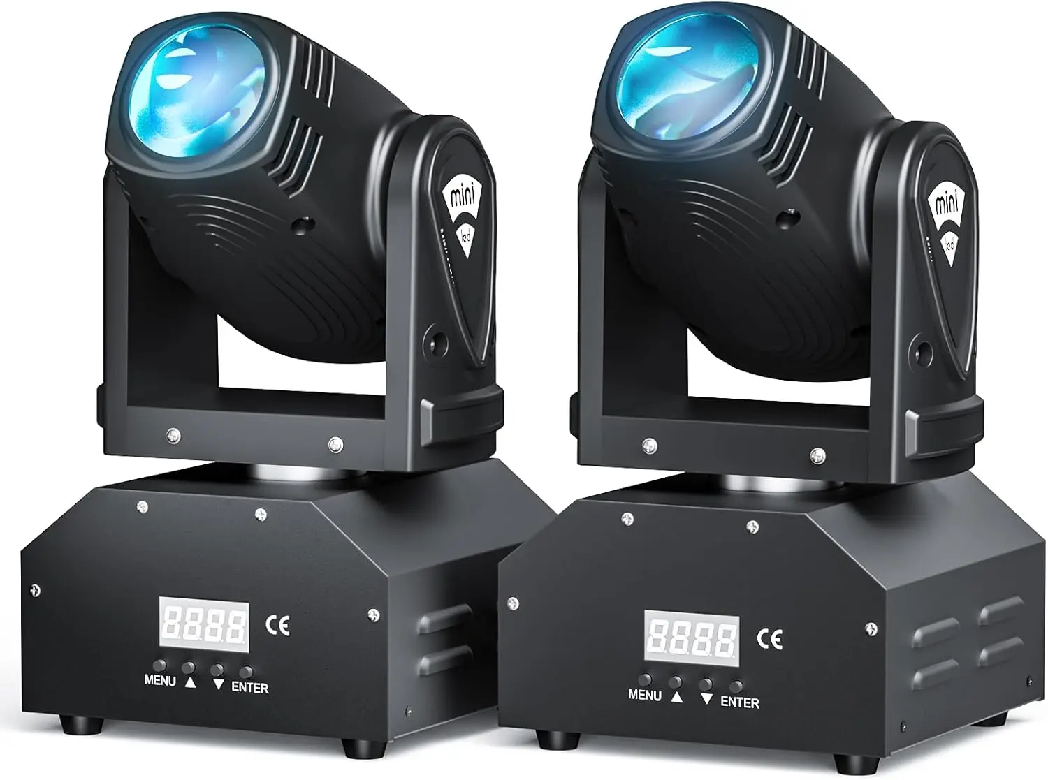 U`King LED Moving Head Light RGBW Beam Lights