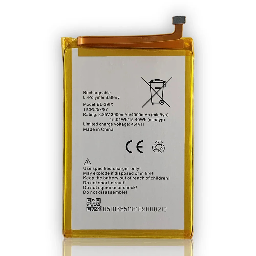 BL-39iX High Quality Replacement Battery For Infinix X605 Note 5 Pro X610 Note 6 Mobile Phone Built-in New Battery