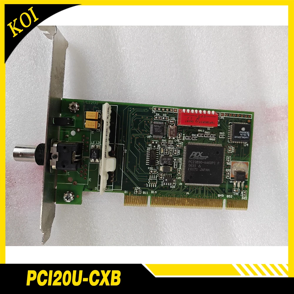 For Contemporary Controls PCI20U-CXB Industrial Coaxial Ethernet Card Industrial Net-work Card