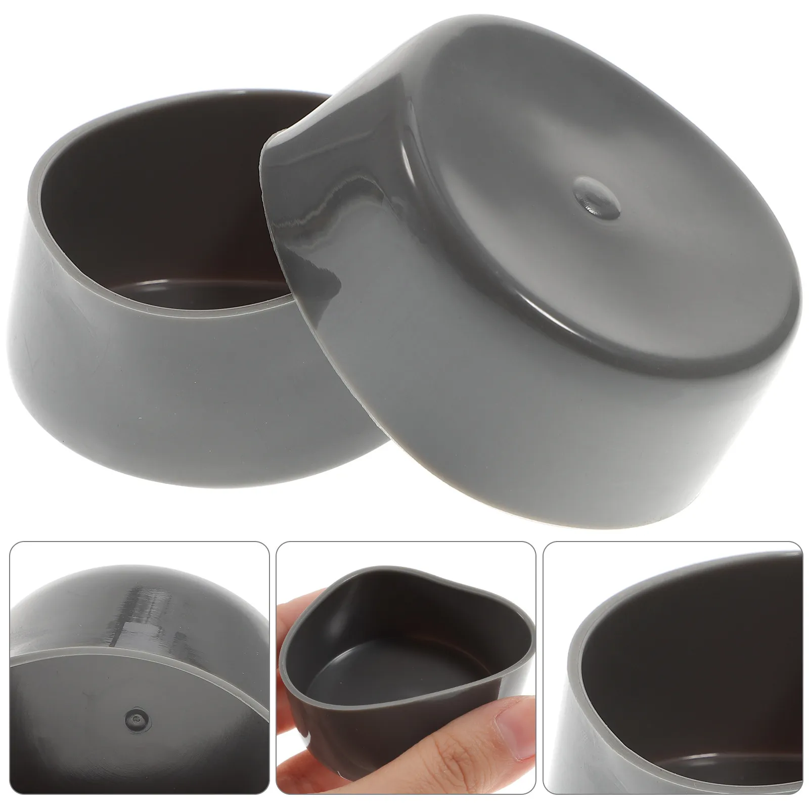 

8Pcs Wheel Bearing Dust Caps for Trailers Rubber Protector Covers Water and Grime Resistant for Axle Maintenance