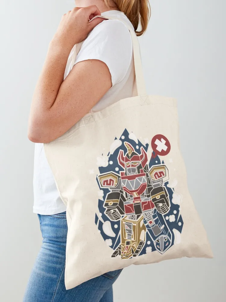 

Megazord Pop Art Tote Bag tote bag university Reusable bags custom fabric bag large size bags
