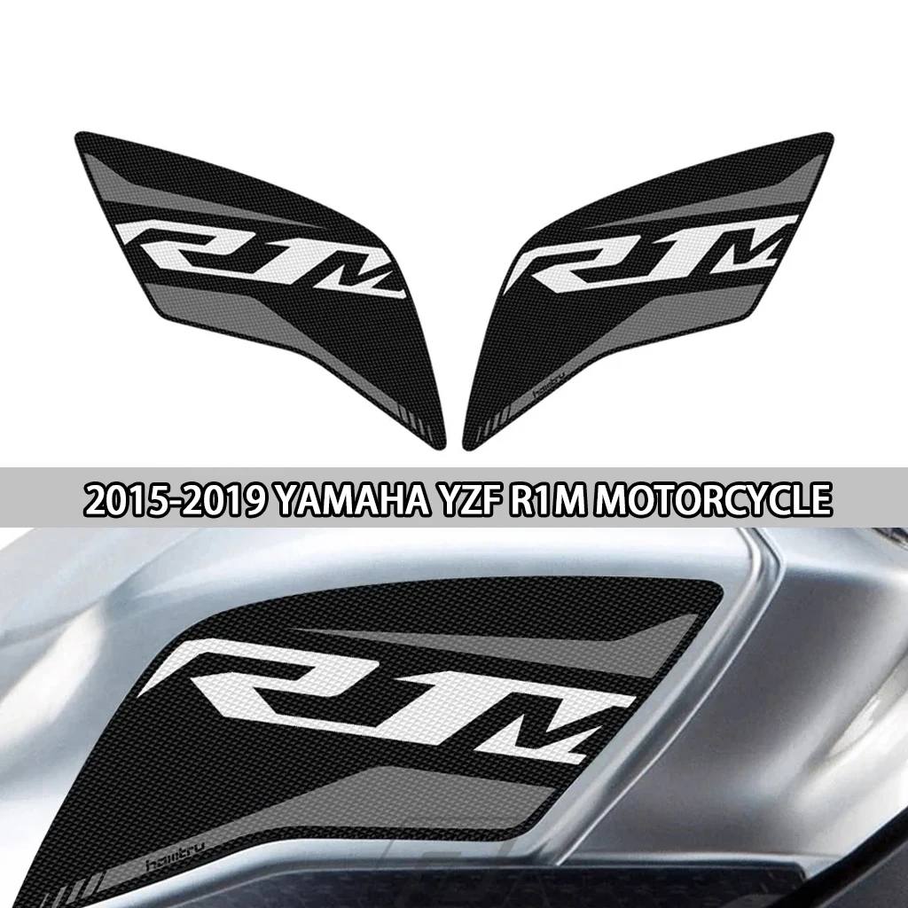 

For 2015-2019 Yamaha YZF R1M motorcycle accessories side fuel tank pad, side panel knee pad decorative sticker
