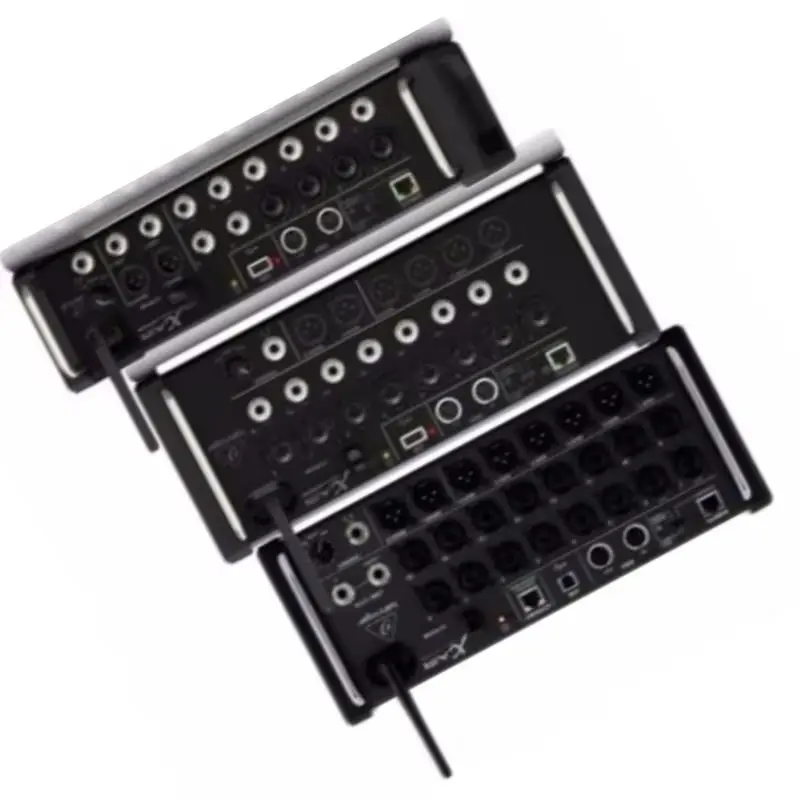 Mixer Digital para Montagem em Rack para iPad/Tablet Android Behringer X Air XR18 XR16 XR12 com Pré-amplificadores Midas, Wi-Fi e Interface de Áudio USB