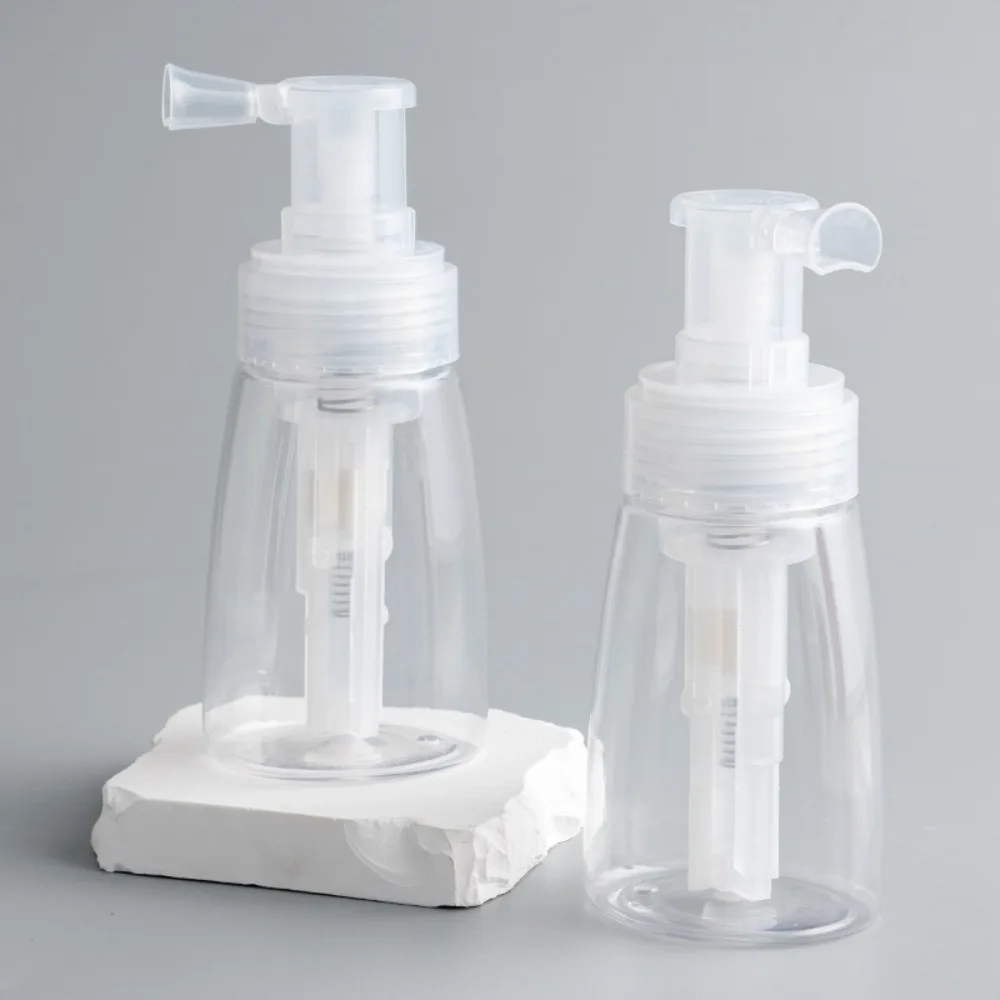 Refillable Powder Spray Bottle for Dry Shampoo Talc Hair Fiber Applicator Salon Misting Portable Travel Cosmetic Containers 1PC