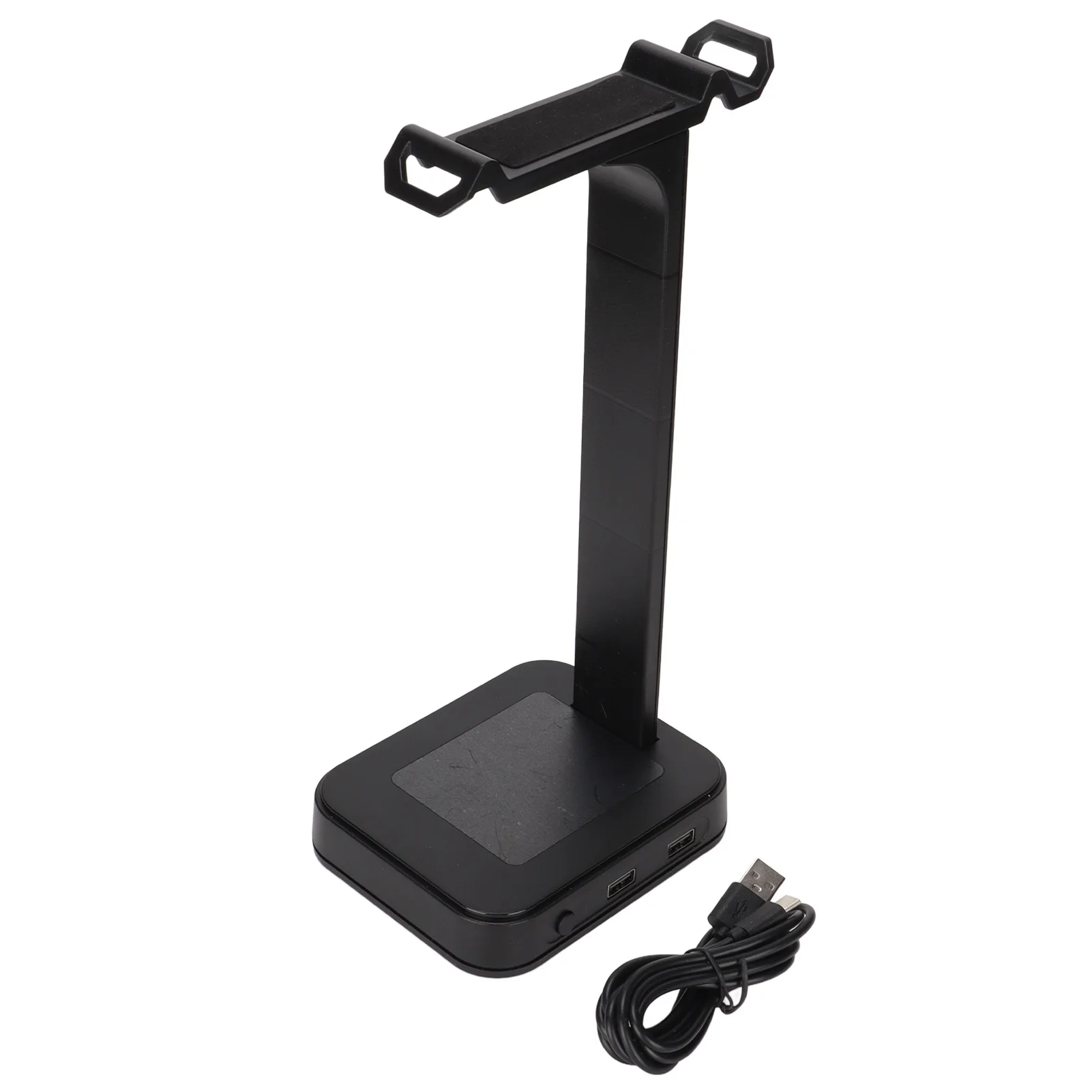 

Headphone Stand Bracket Design Simple Desktop Headset Holder USB Output Interface for Home for Gaming for Headset