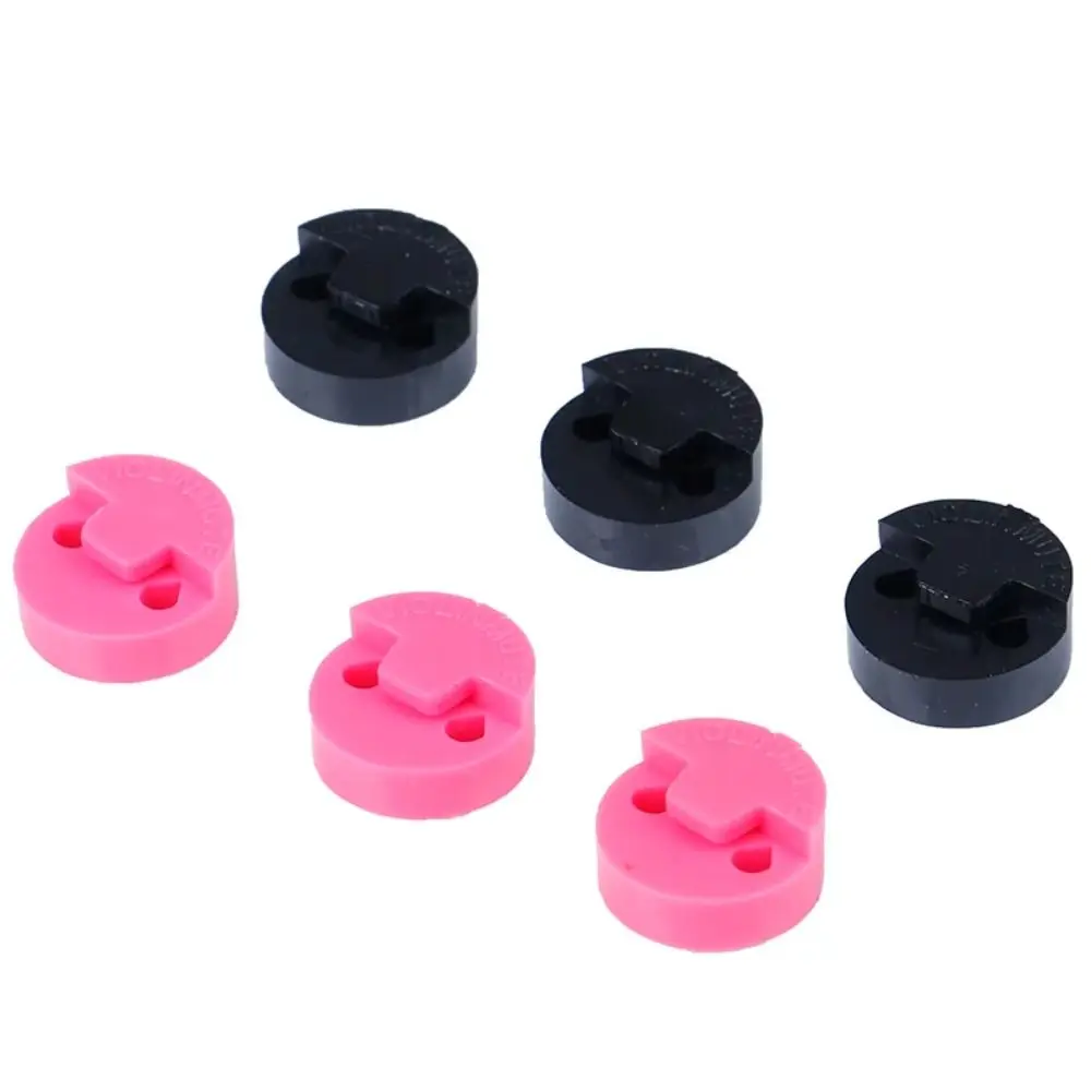 Durable Round Violin Mute Rubber Black Practice Acoustic Universal Violin Muffler Instrument Accessories