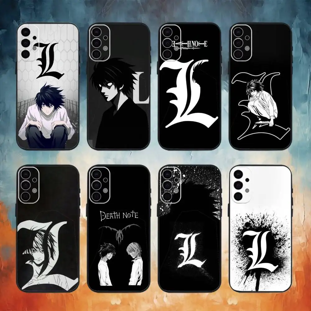 

Lawliet Death Note Phone Case For Samsung S25,S24,S21,S22,S23,S30,Ultra,S20,Plus,Fe,Lite,Note,10,9,5G Black Cover