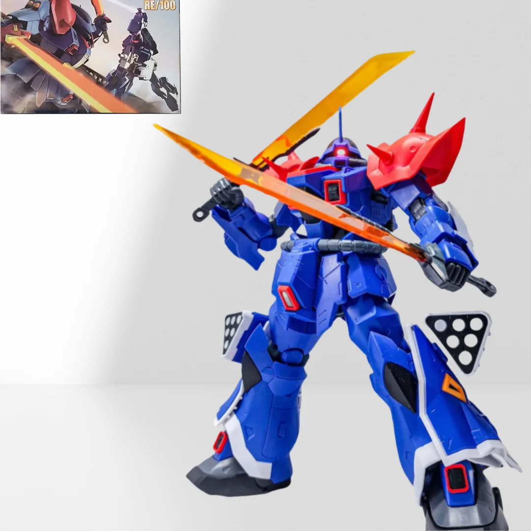 

RE 1/100 MS-08TX Efreet Assembling Mech Models Kit Action Figures Doll Desktop Decoration Children'S Toy Collectible Gift