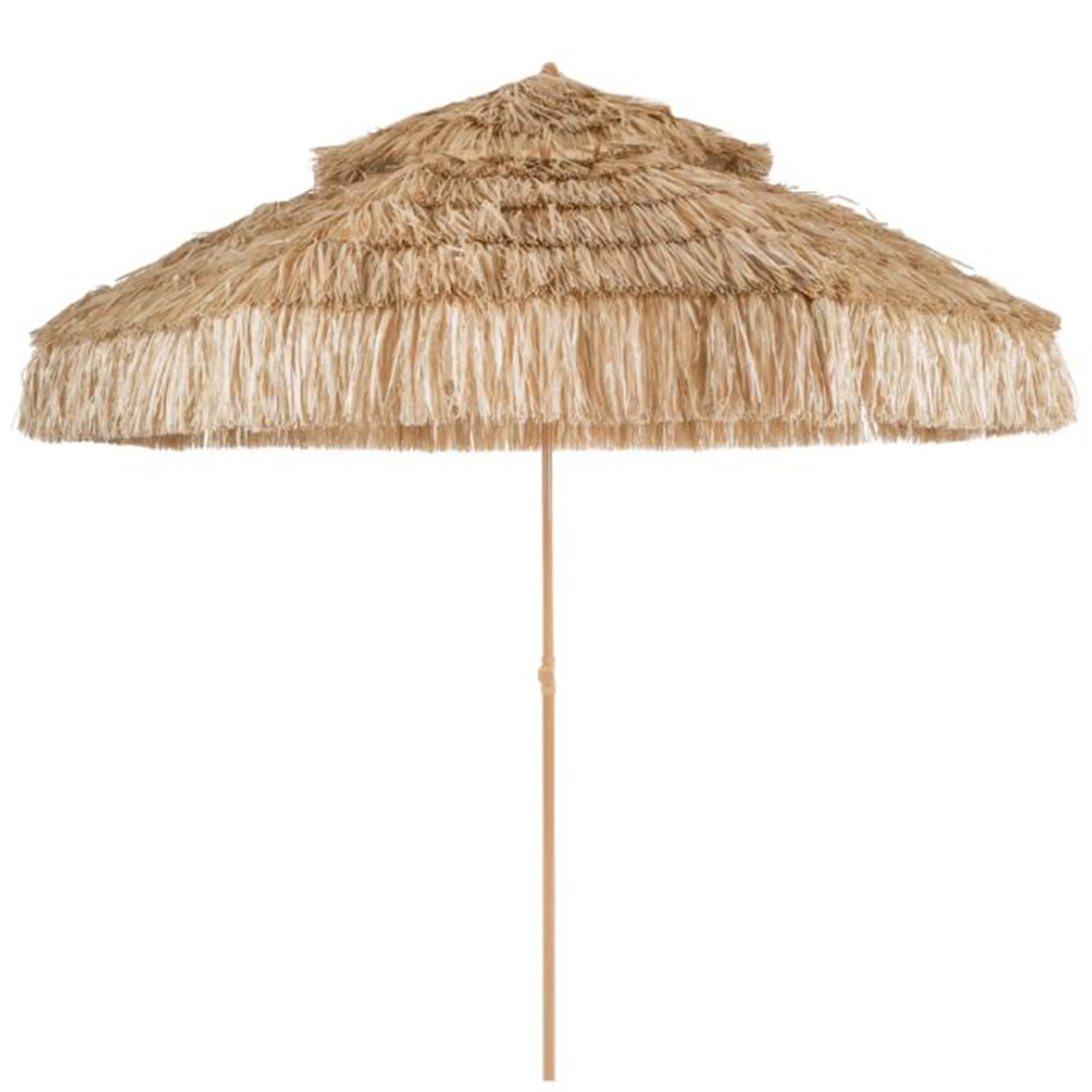 

Уличный зонт-парасоль из искусственной соломки 9 футов с 8 спицами, в гавайском стиле, для рынка, террасы, ресторана