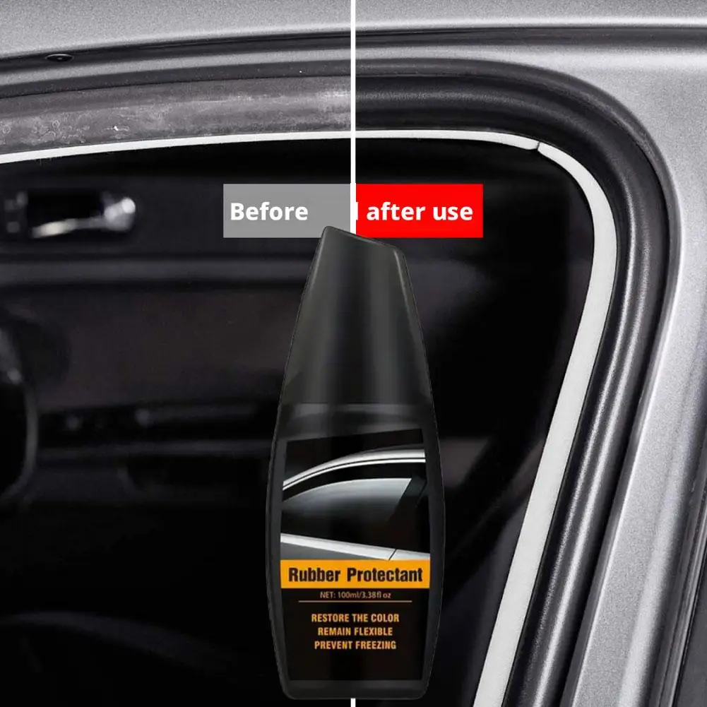 Rubber Seal Protectant | Rejuvenates Color & Flexibility, Prevents Sticking In Winter, Prolongs Rubber Seals On Doors & Windows