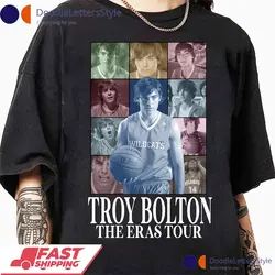 Troy Bolton Shirt  Vintage Shirt Troy Bolton Bootleg  Zac efron shirt merch High school musical