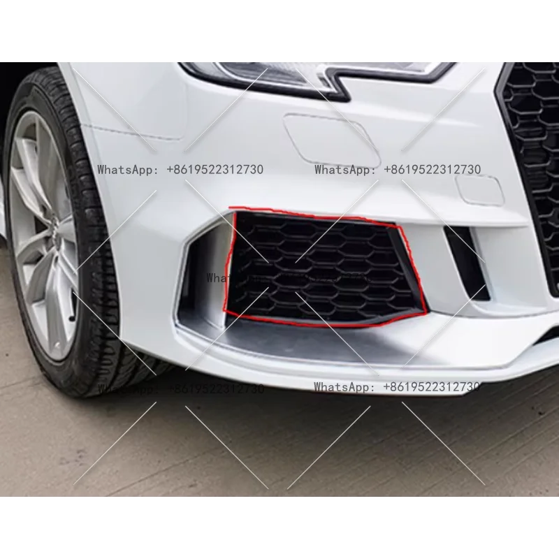 

Suitable for Audi A3 S3 RS3 fog lamp frame cover modified honeycomb left and right lower grille air inlet mesh lower trim frame