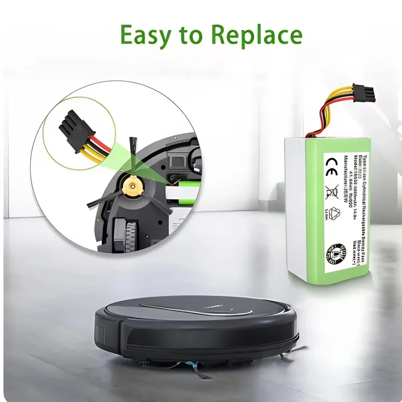 14.4V Replacement Battery for Conga Excellent, Deebot N79S/N79, Tesvor X500, Robovac 11 - Rechargeable Li-ion