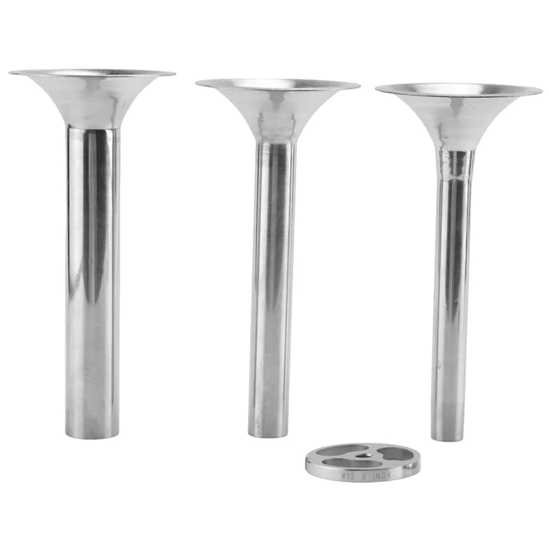 HGHO Stainless Steel Meat Grinder Hole Plate For 12 Type Meat Grinder Blade Net Knife Canister Intestine For Kitchen Aid