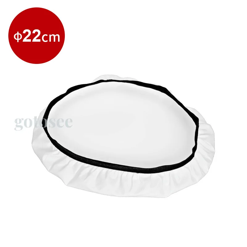 JINBEI 22cm Soft Cloth Reflector Standard Cover Photography Soft Lighting Equipment Diffuser Cover for Jinbei M9