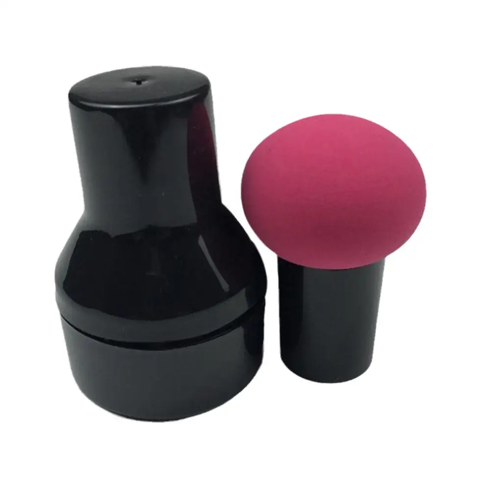 1pc Mushroom Makeup Sponge Dry Wet Dual-use Cosmetic Powder Beauty Tool Professional Puff With Handle V9f9