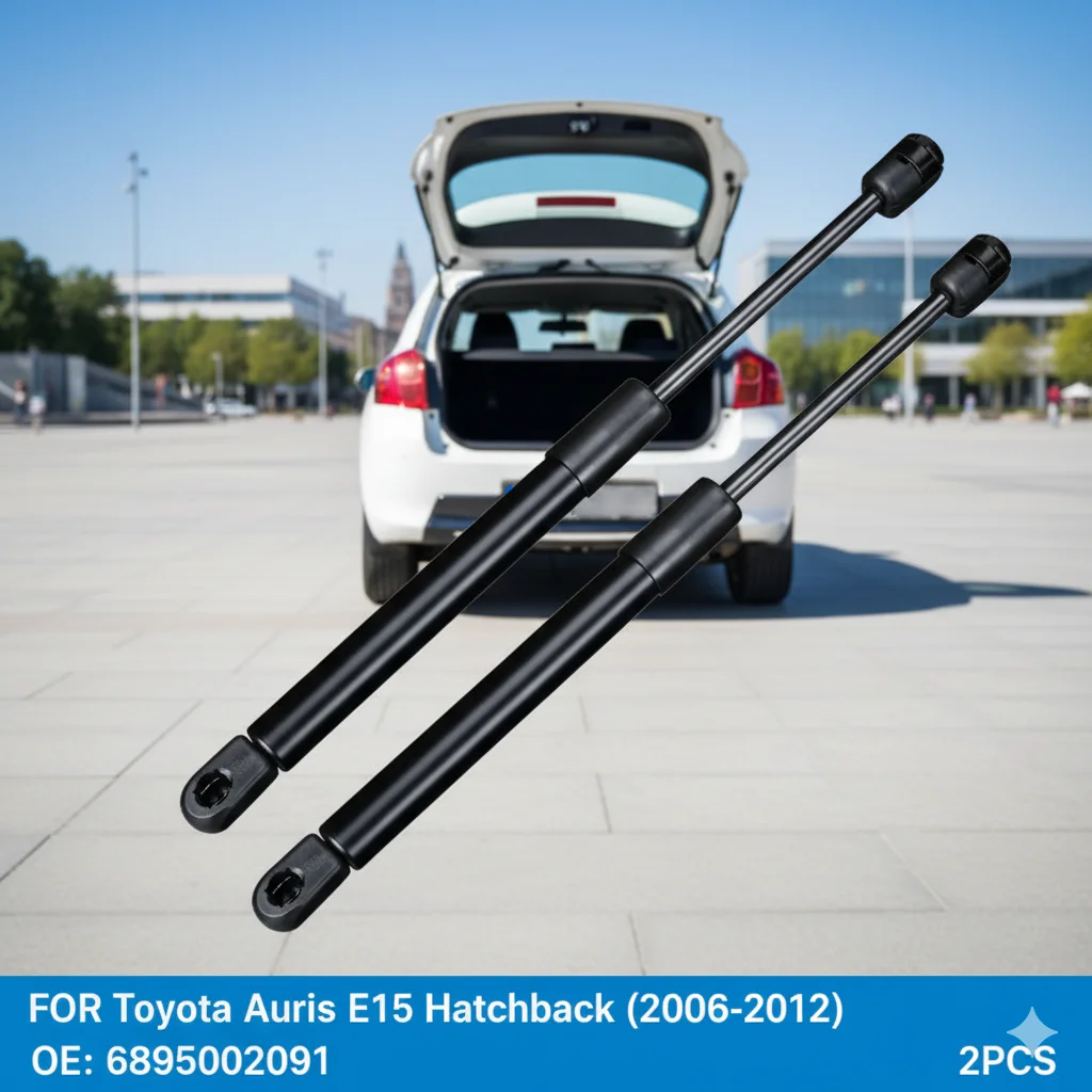2PCS For Toyata Auris E15 OE 6895002091 Car Rear Gas Tailgate Boot Lift Support Struts Auto Accessories 2006-2012