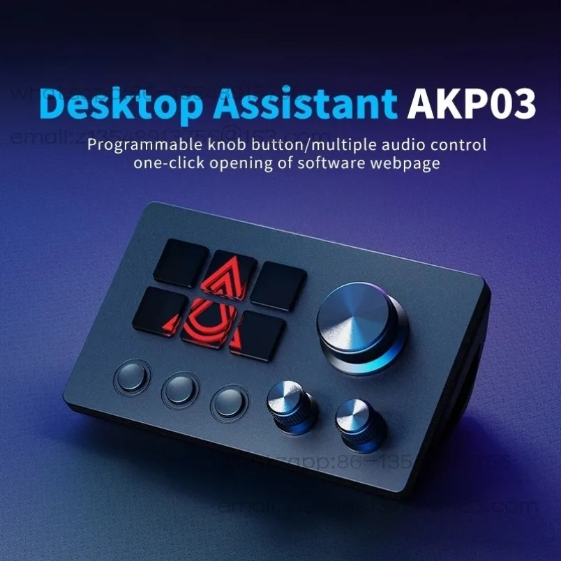 AKP03/AKP153 Desktop Helper Console Panel Controller Programming shortcut Spot