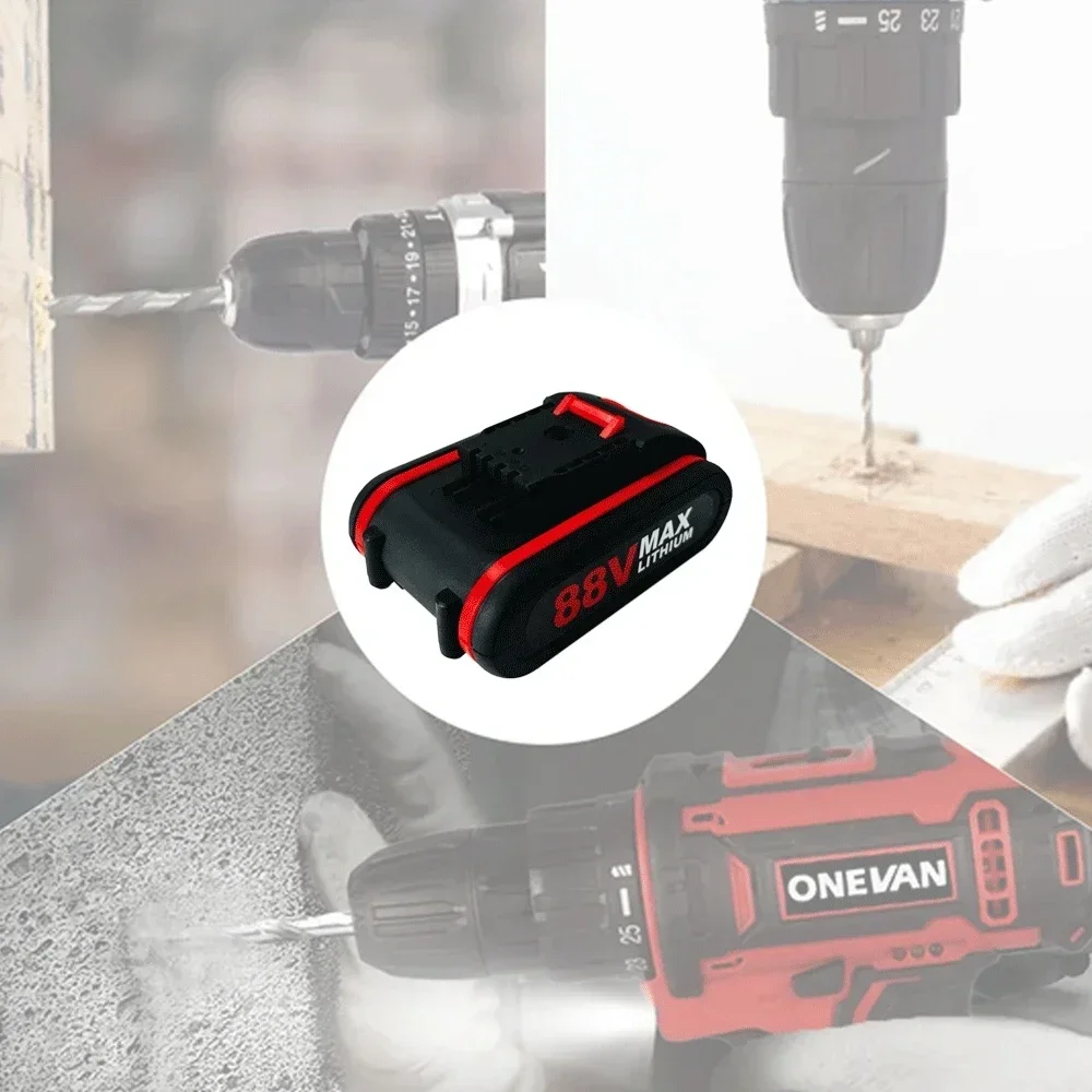 For Worx 88V 3000mAh Rechargeable Li-ion Battery Suitable for Cordless Screwdriver Power Tools Replacement Battery