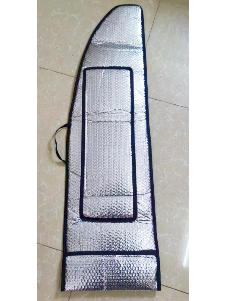 Double Inner Layer RC Glider Wing Protective Bag 103cm Length Aluminum Foil Bubble Insulation Protective Cover