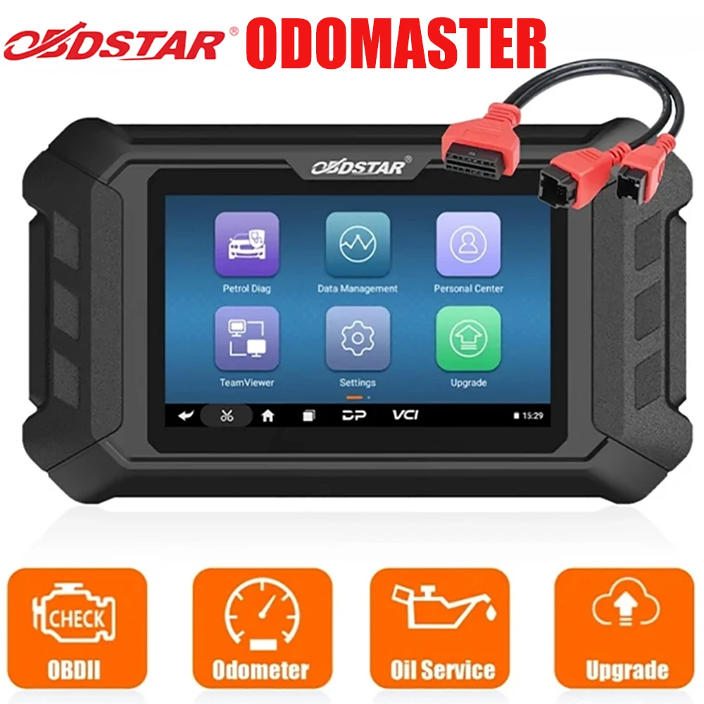 OBDSTAR ODOMASTER Odo Adjustment Cluster Calibration/OBDII and Special Functions Cover More Vehicles Models Get Free FCA Adapter