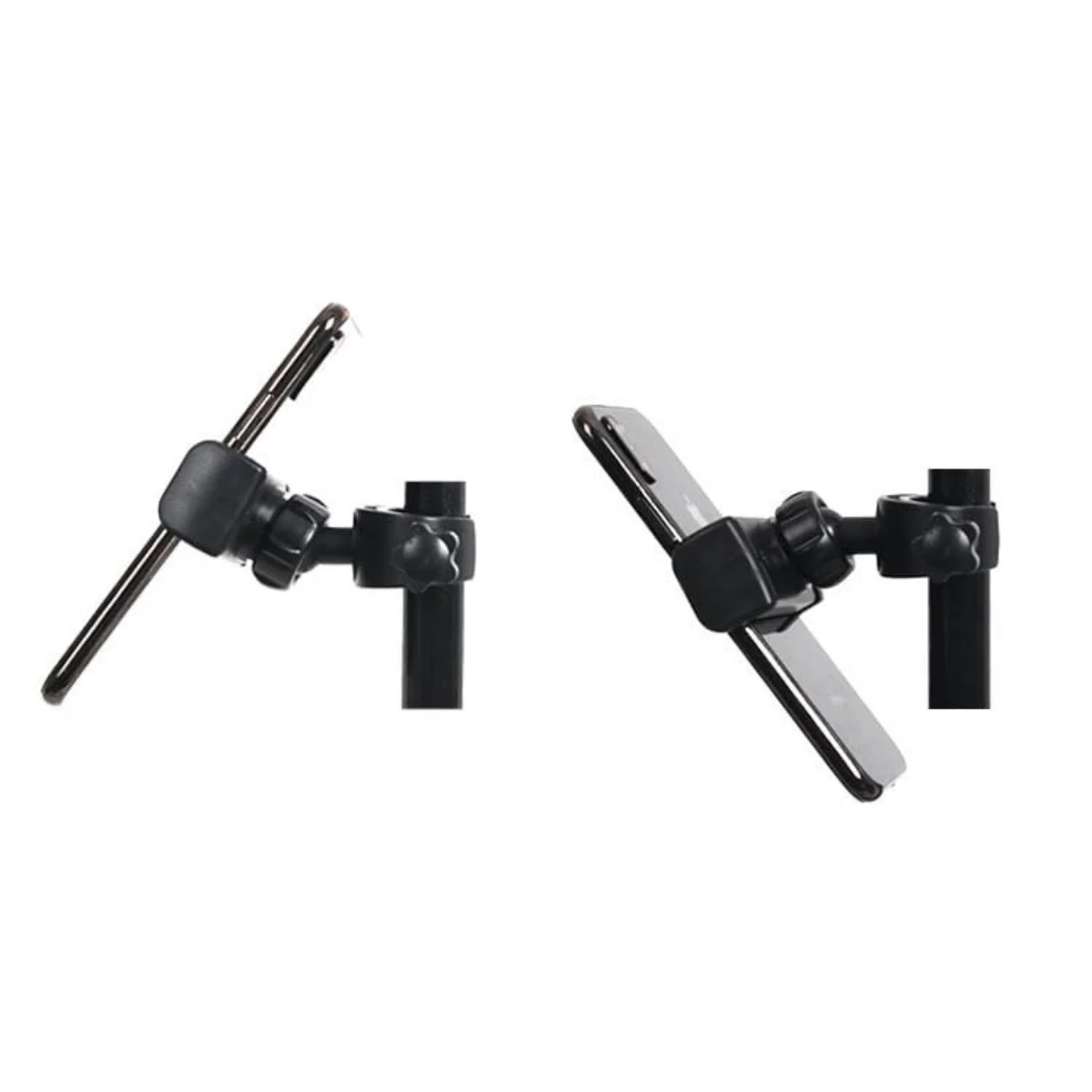 Phone/Mic Stand Universal C-Clip Design 360° Rotating Phone Holder for Boom Arms, Microphone Stands image 6